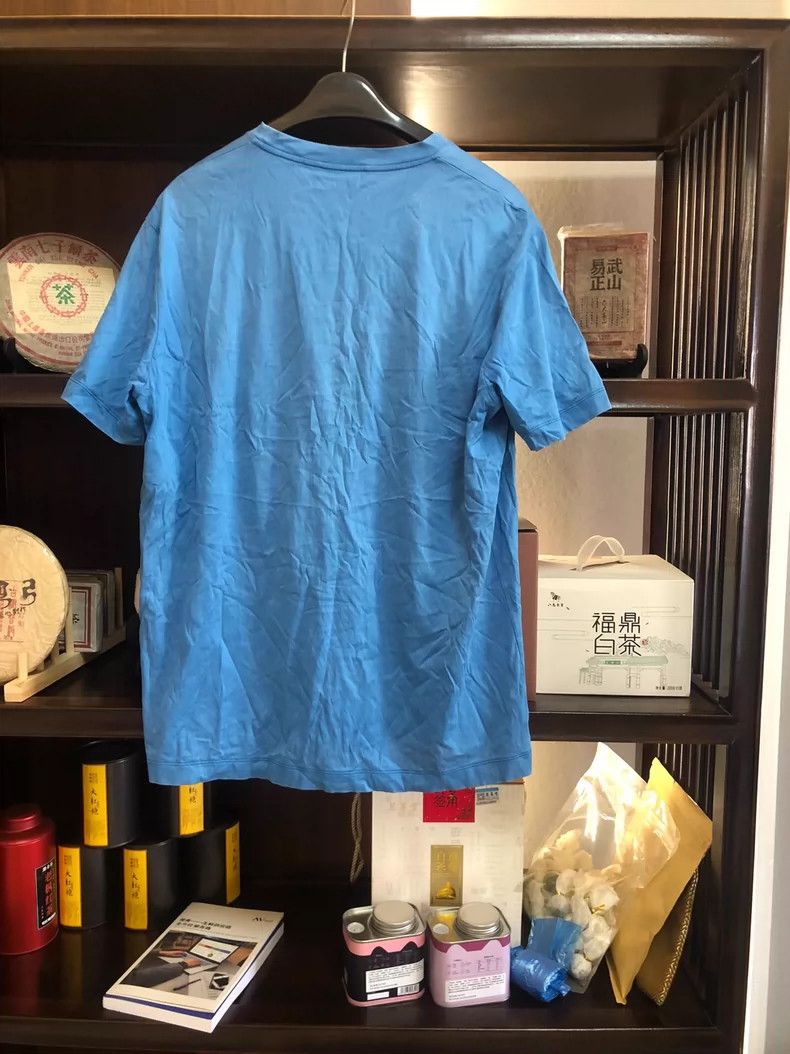 Versace Versace Greek Pattern Blue T-Shirt Size US M / EU 48-50 / 2 - 2 Thumbnail