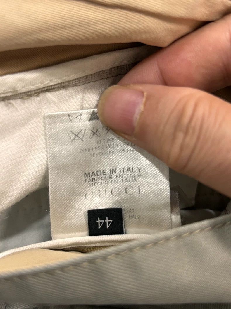 Gucci Gucci Casual Pants with Flaws Size 44 Size US 44 / EU 60 - 3 Thumbnail