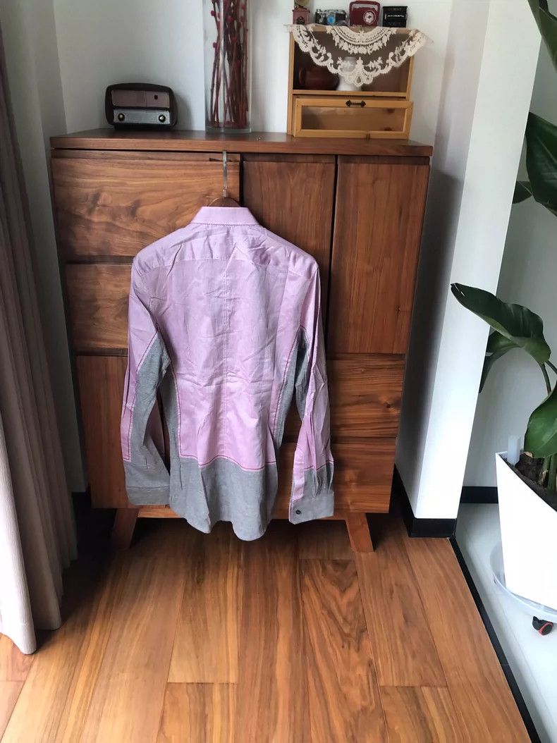 Dolce & Gabbana Color Block Long Sleeve Shirt Size US M / EU 48-50 / 2 - 6 Thumbnail