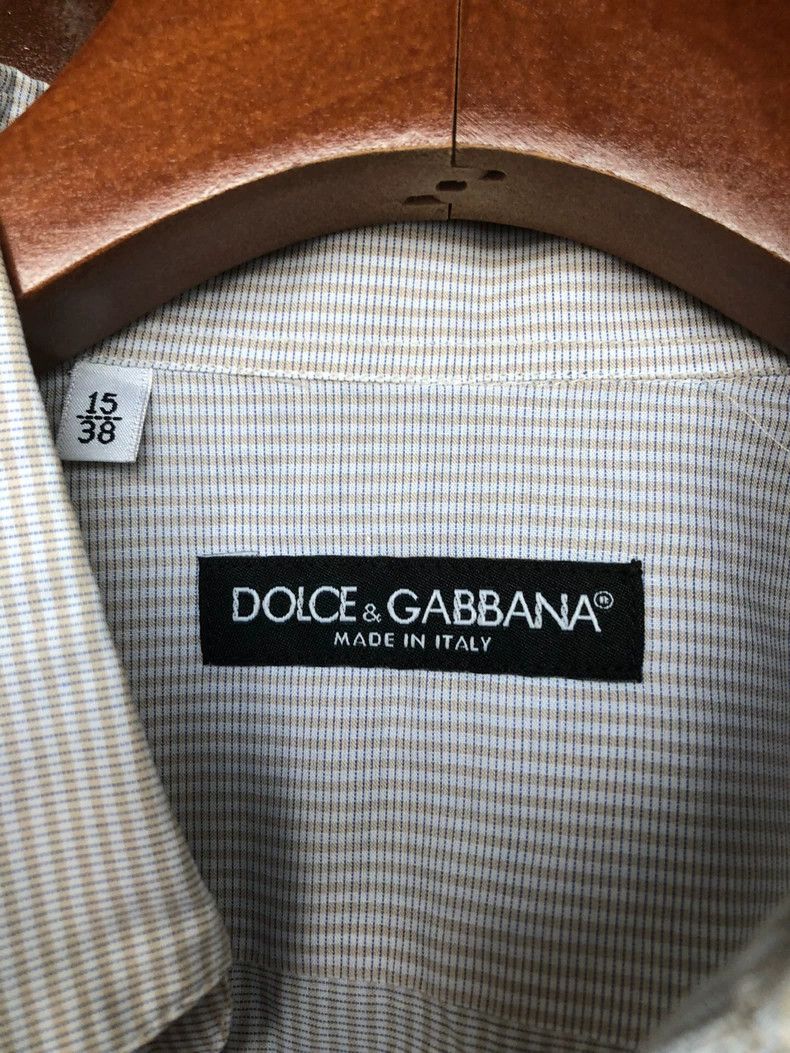 Dolce & Gabbana Color Block Long Sleeve Shirt Size US M / EU 48-50 / 2 - 4 Thumbnail