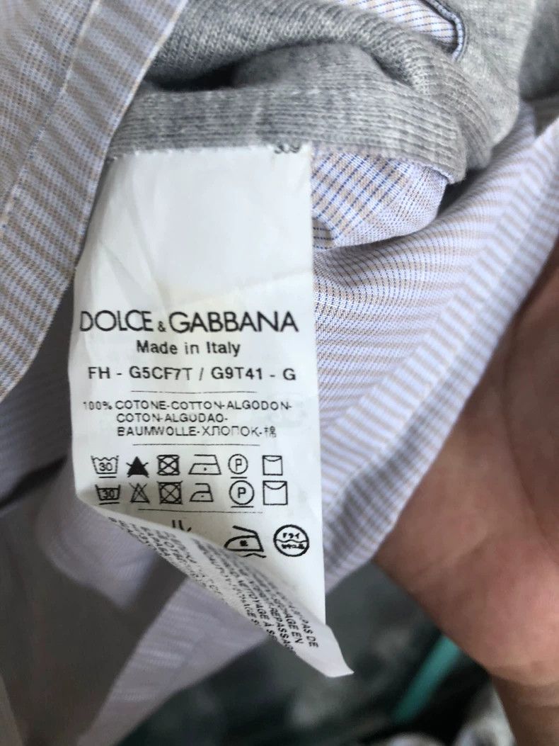 Dolce & Gabbana Color Block Long Sleeve Shirt Size US M / EU 48-50 / 2 - 5 Thumbnail