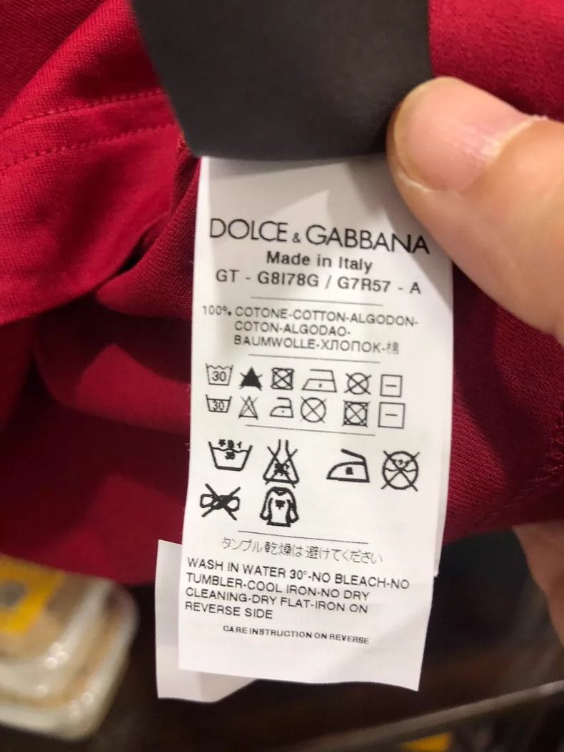 Dolce & Gabbana Robert De Niro Graphic Red T-Shirt Size US M / EU 48-50 / 2 - 5 Thumbnail