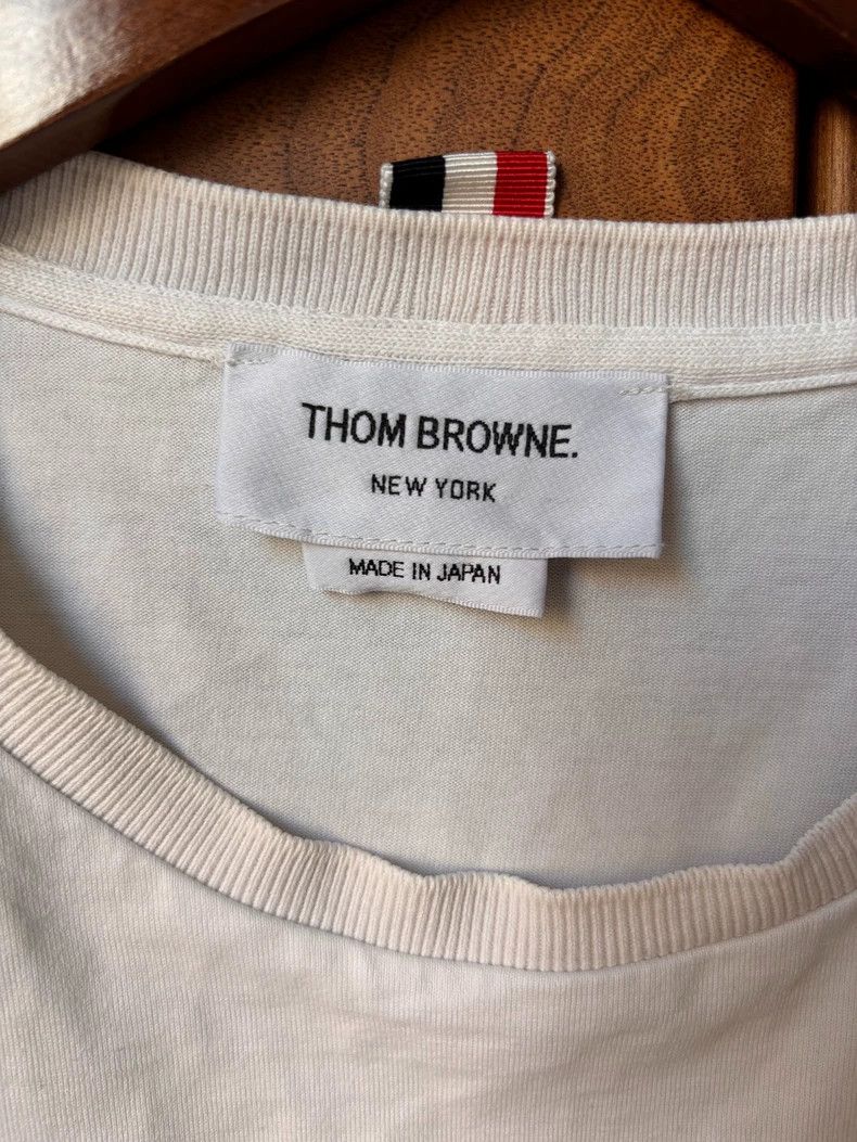 Thom Browne Thom Browne Casual Short Sleeve T-Shirt Size US M / EU 48-50 / 2 - 3 Thumbnail