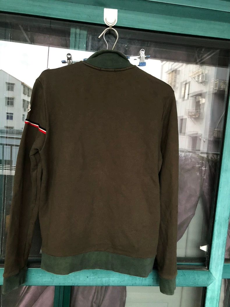 Moncler Moncler Sweatshirt with Zipper and Pockets Size US L / EU 52-54 / 3 - 3 Thumbnail