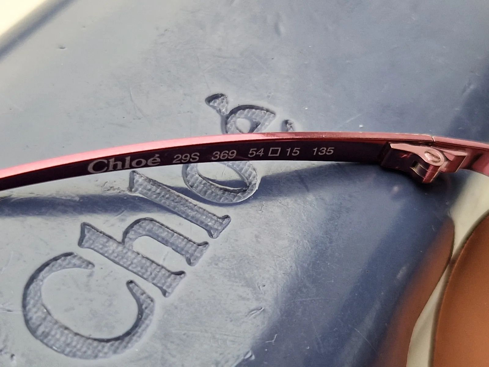 Chloe Chloé Vintage Chloé mycket sällsynta från 1999 Sunglasses Size ONE SIZE - 2 Thumbnail