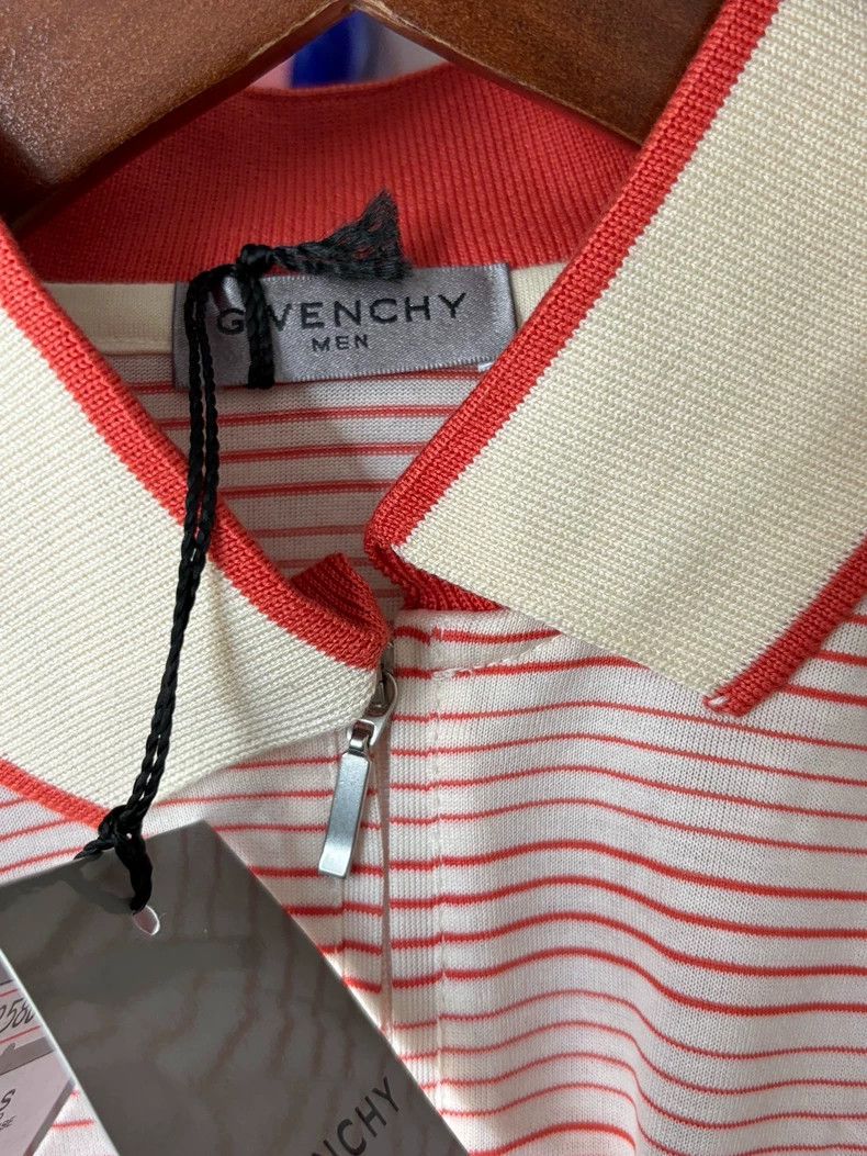 Givenchy Givenchy Cotton Striped Short Sleeve Polo Size US S / EU 44-46 / 1 - 4 Thumbnail