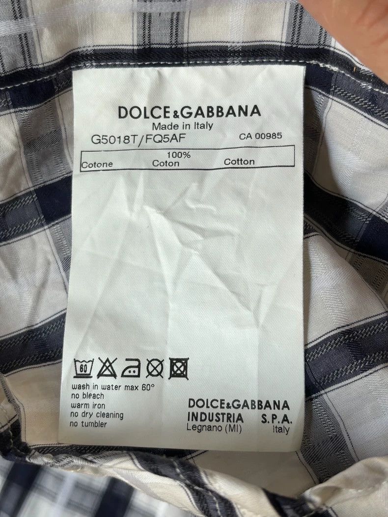 Dolce & Gabbana Dolce Gabbana Long Sleeve Casual Shirt Size US M / EU 48-50 / 2 - 5 Thumbnail