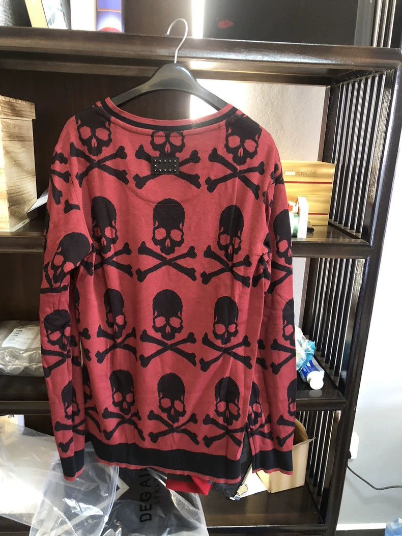 Moncler Skull and Crossbones Long Sleeve Shirt Size US M / EU 48-50 / 2 - 2 Thumbnail