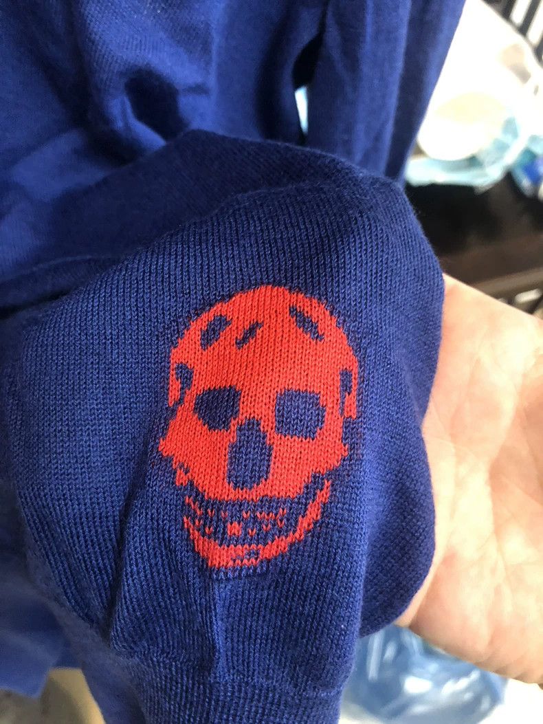 Alexander McQueen McQueen Skull Pattern Cashmere Sweater Size US M / EU 48-50 / 2 - 4 Thumbnail