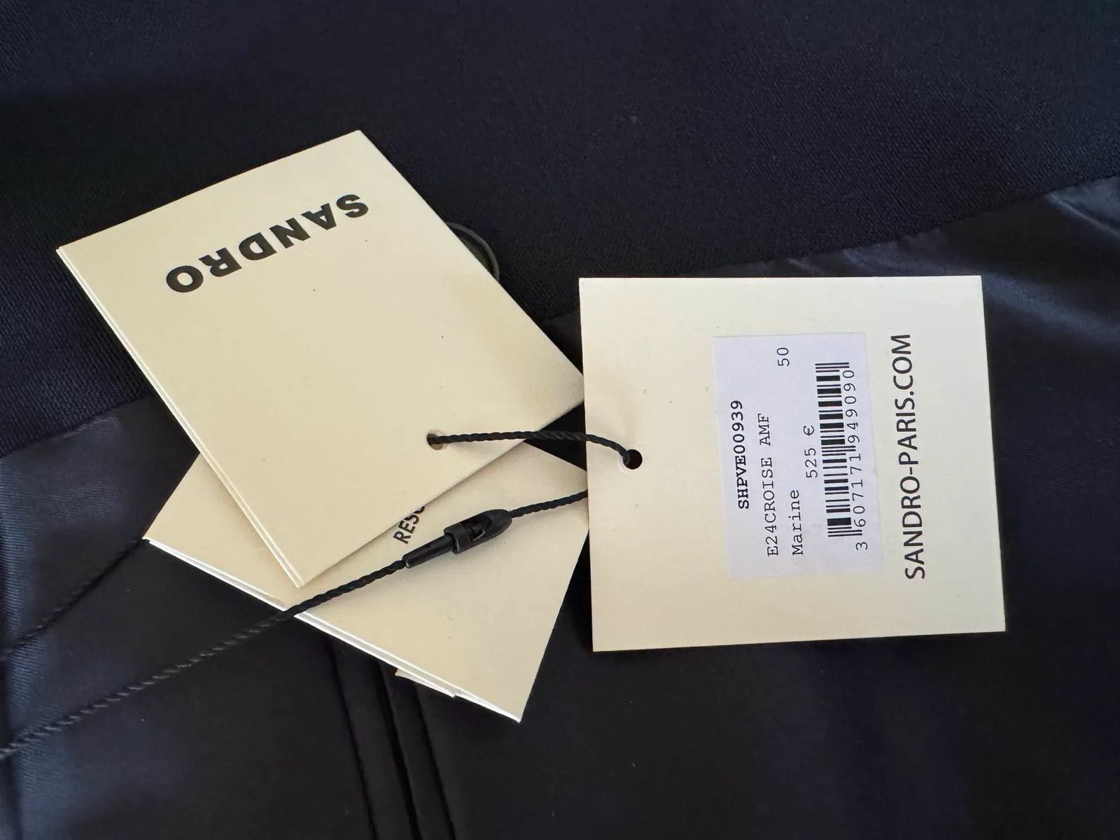 Sandro Sandro Suit Size 40R - 4 Thumbnail