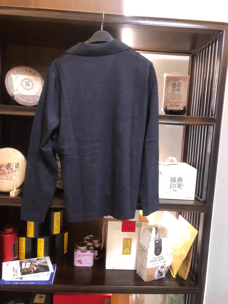 Maison Margiela BILANCIONI Black Wool Zip-Up Sweater Size US L / EU 52-54 / 3 - 2 Thumbnail