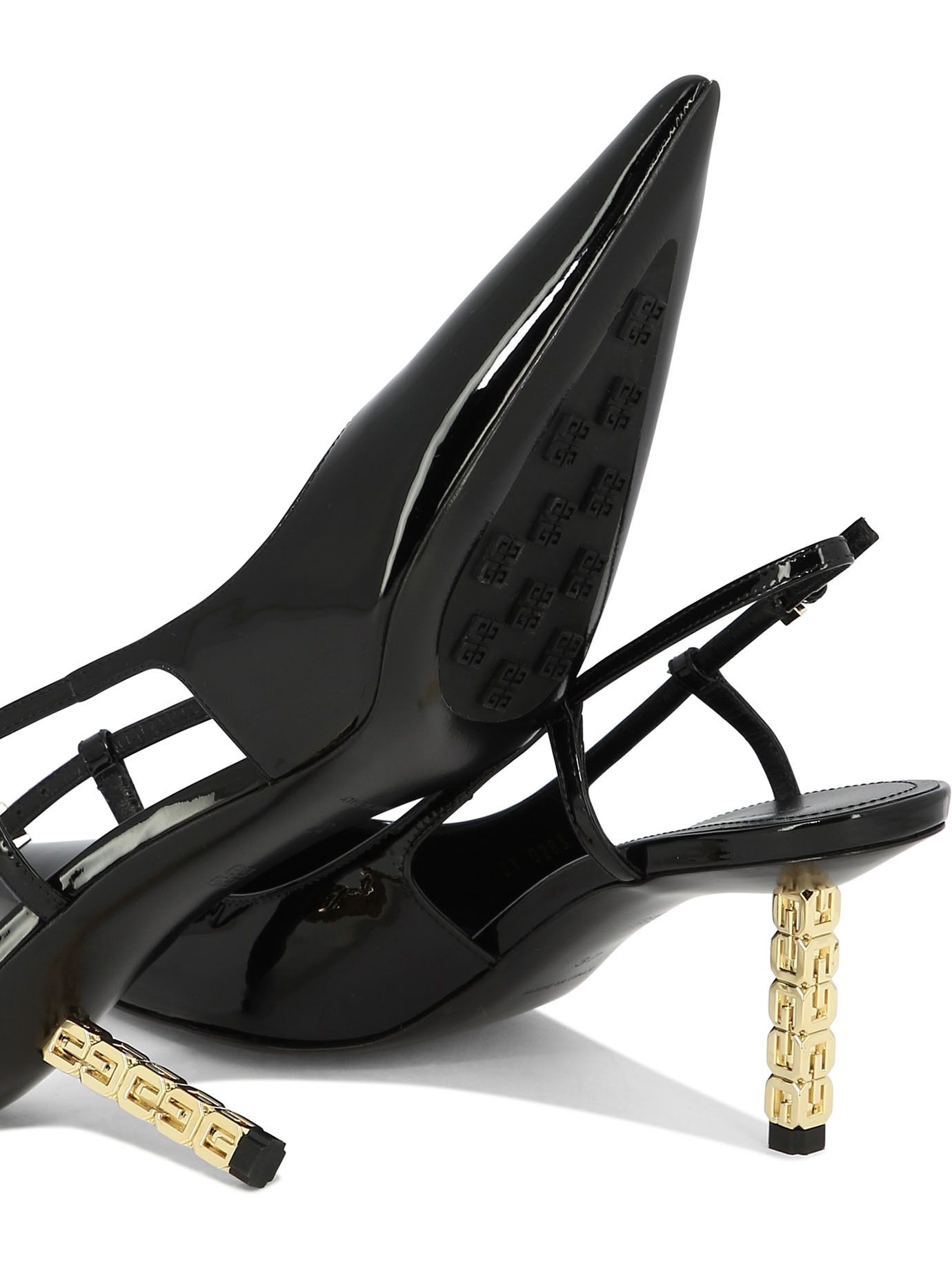 Givenchy G Cube 80Mm Slingback Pumps Size US 8 / IT 38 - 5 Thumbnail