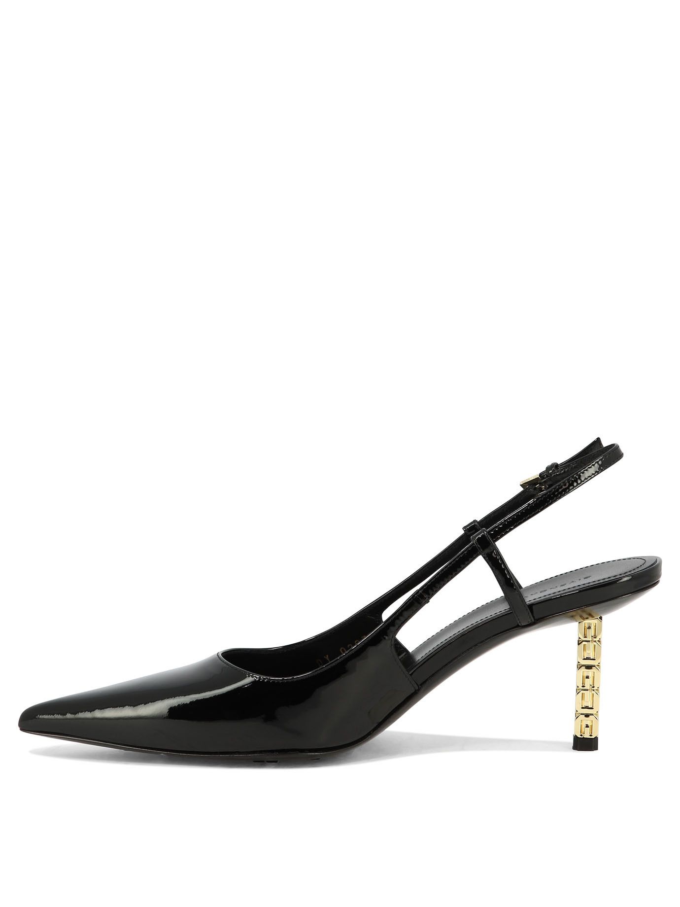 Givenchy G Cube 80Mm Slingback Pumps Size US 8 / IT 38 - 3 Thumbnail