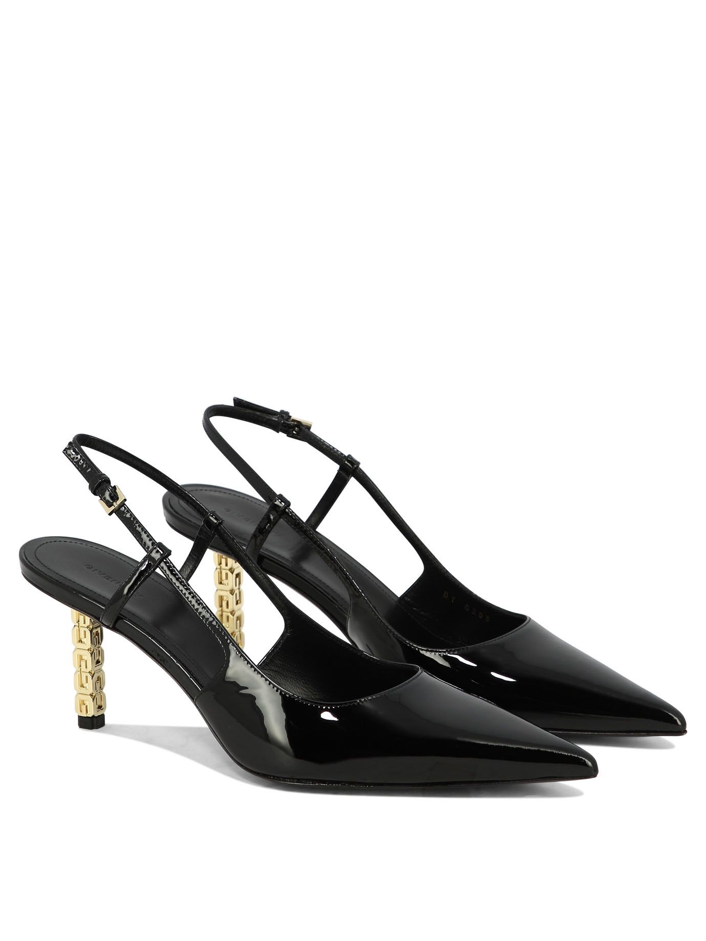 Givenchy G Cube 80Mm Slingback Pumps Size US 8 / IT 38 - 2 Thumbnail