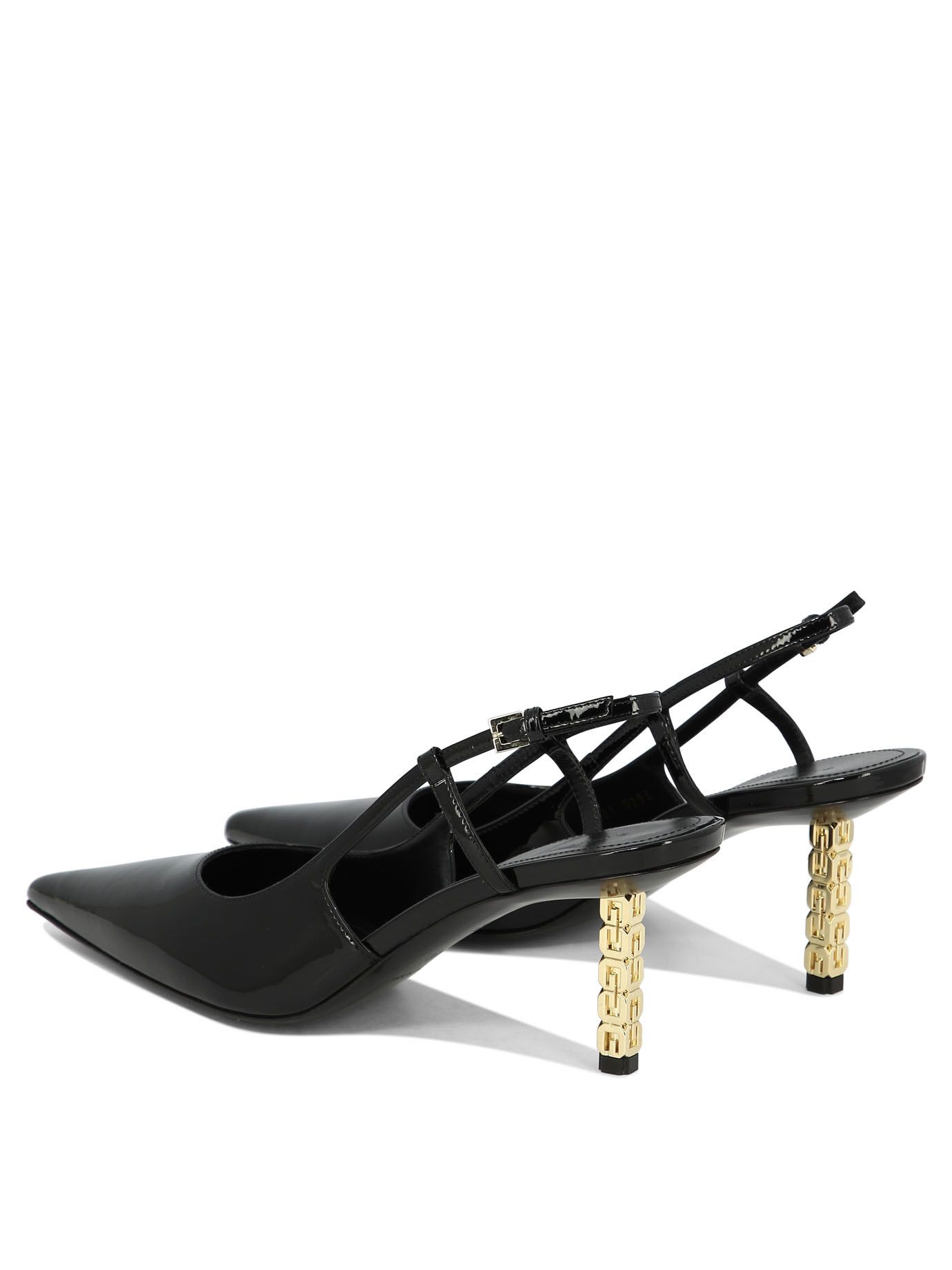 Givenchy G Cube 80Mm Slingback Pumps Size US 8 / IT 38 - 4 Thumbnail
