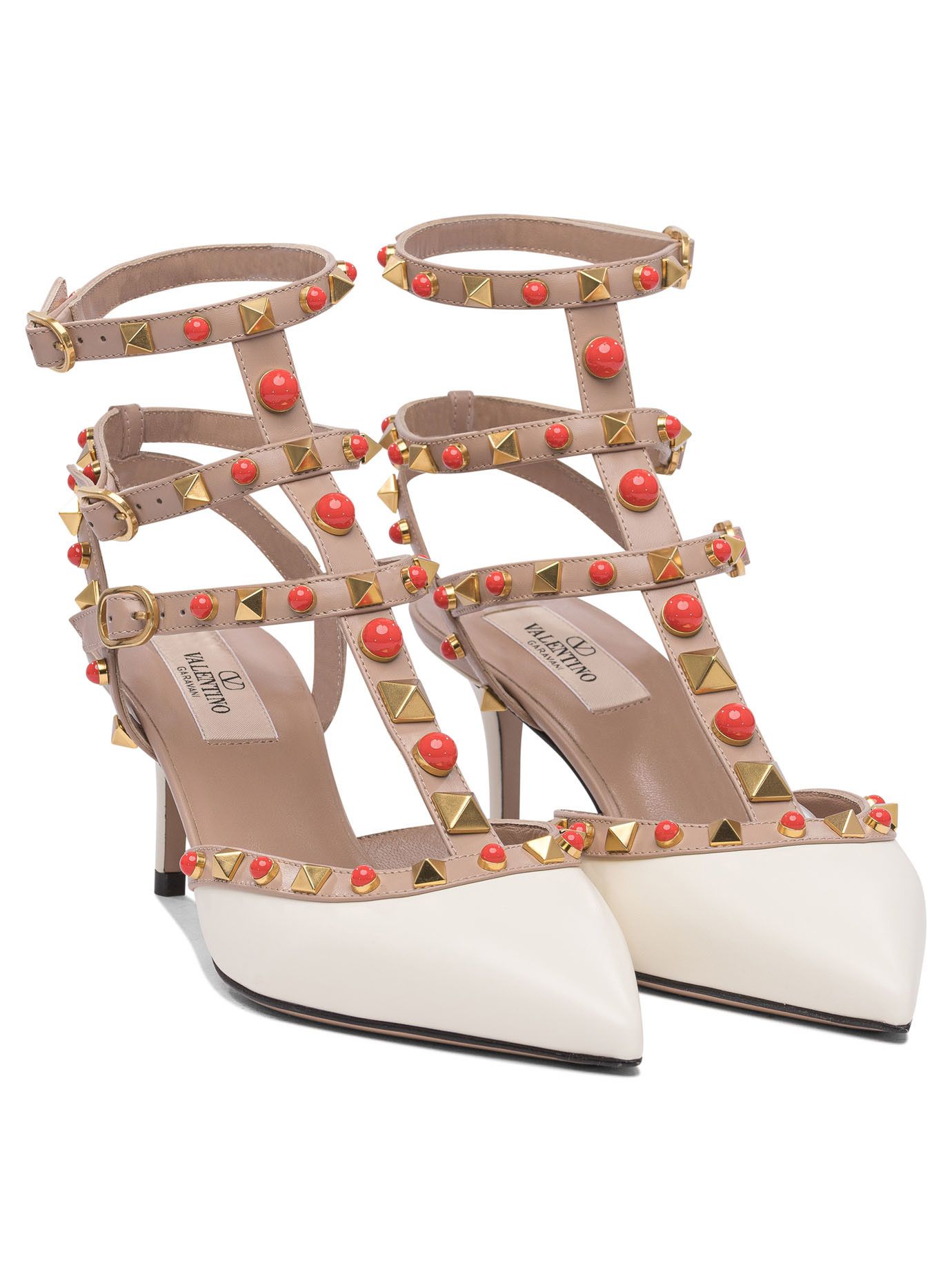 Valentino Rockstund 65 Mm Pumps Size US 8.5 / IT 38.5 - 2 Thumbnail