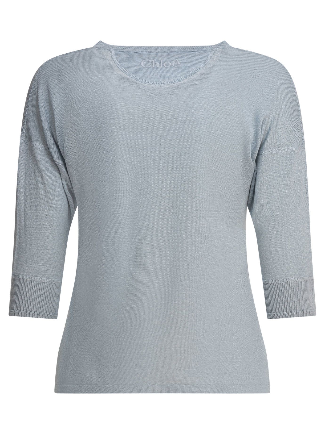 Chloe Henley Shirt Size M / US 6-8 / IT 42-44 - 2 Thumbnail
