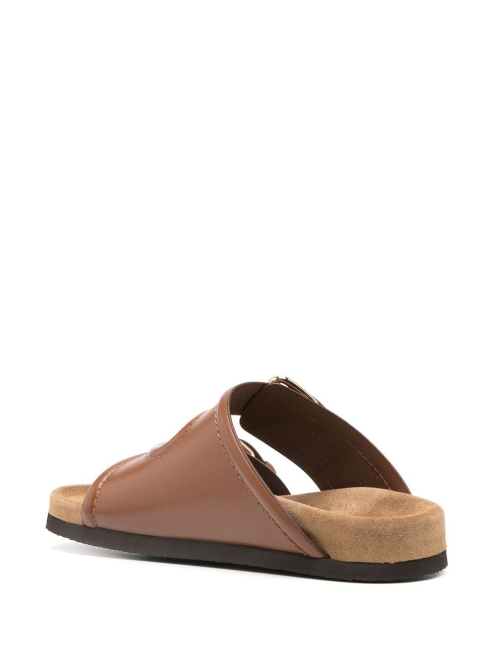 Valentino Sandali In Pelle Con Logo Vlogo Size US 10 / IT 40 - 2 Thumbnail