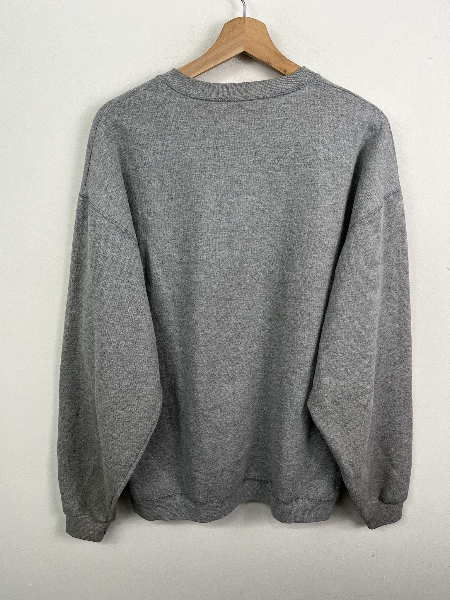 Other Vintage Blank Heather Grey Crewneck Sweatshirt Size L Size US L / EU 52-54 / 3 - 3 Thumbnail