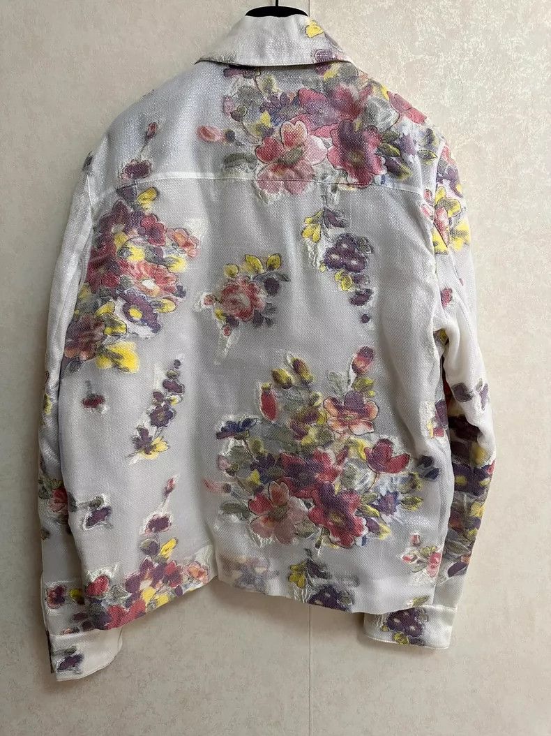 Dior Dior Kaws Floral Sheer Overlay Jacket Size US L / EU 52-54 / 3 - 2 Thumbnail
