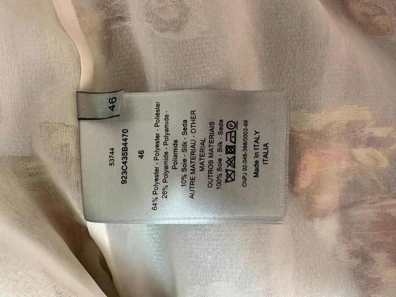 Dior Dior Kaws Floral Sheer Overlay Jacket Size US L / EU 52-54 / 3 - 4 Thumbnail