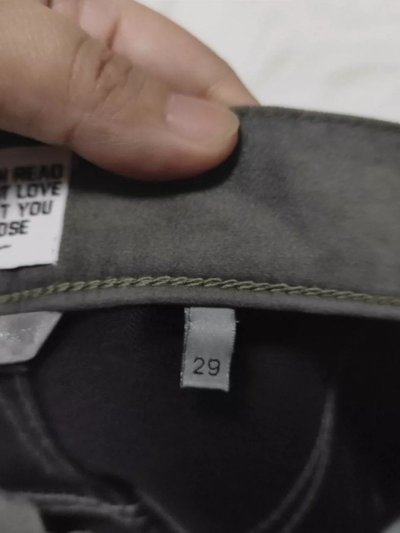 Dior Dior Men Cactus Suede Denim Pants Size US 29 - 4 Thumbnail