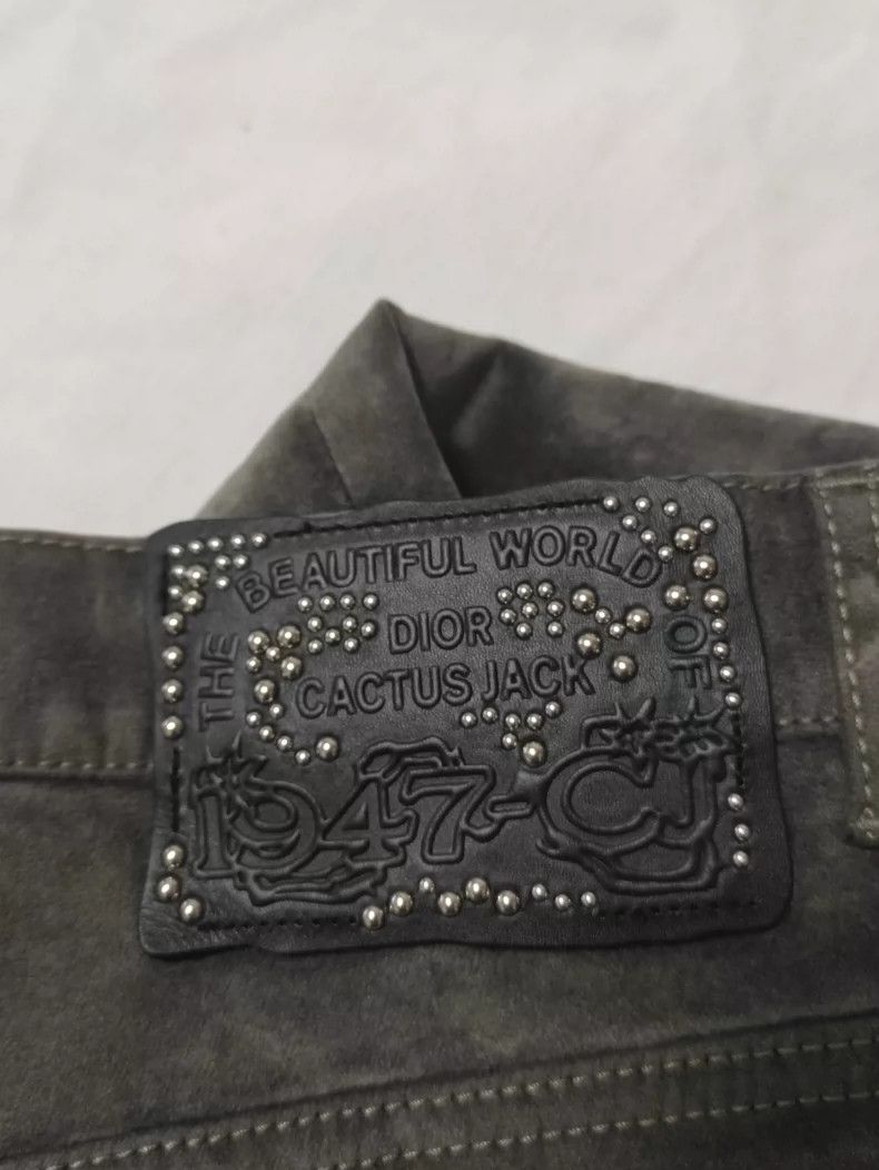 Dior Dior Men Cactus Suede Denim Pants Size US 29 - 6 Thumbnail