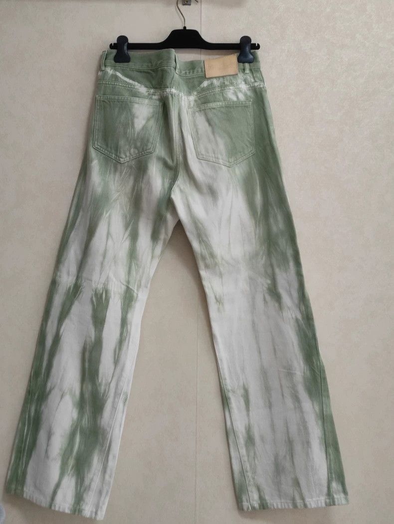 Louis Vuitton Louis Vuitton Green Tie-Dye Denim Pants Size US 30 / EU 46 - 2 Thumbnail