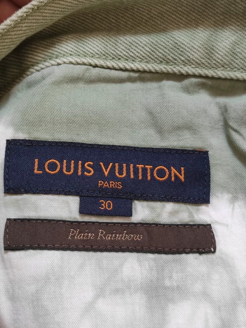 Louis Vuitton Louis Vuitton Green Tie-Dye Denim Pants Size US 30 / EU 46 - 3 Thumbnail