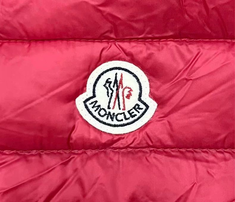 Moncler Red Logo Padded Vest by Moncler Size US M / EU 48-50 / 2 - 6 Thumbnail