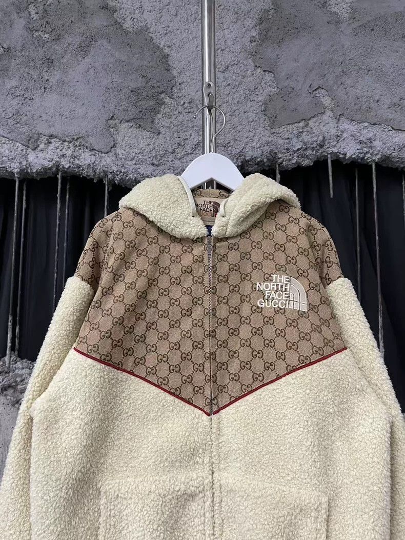 Gucci Gucci The North Face Teddy Zip Hoodie Size US M / EU 48-50 / 2 - 3 Thumbnail