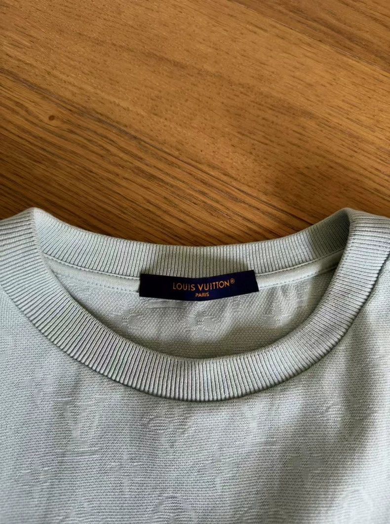 Louis Vuitton Louis Vuitton Mint Green Short Sleeve Shirt Size US M / EU 48-50 / 2 - 3 Thumbnail
