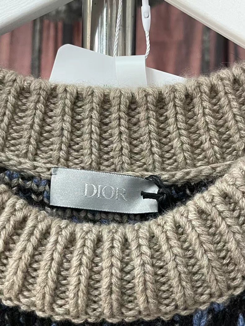 Dior Dior Travis Scott Printed Knit Sleeveless Sweater Size US M / EU 48-50 / 2 - 5 Thumbnail