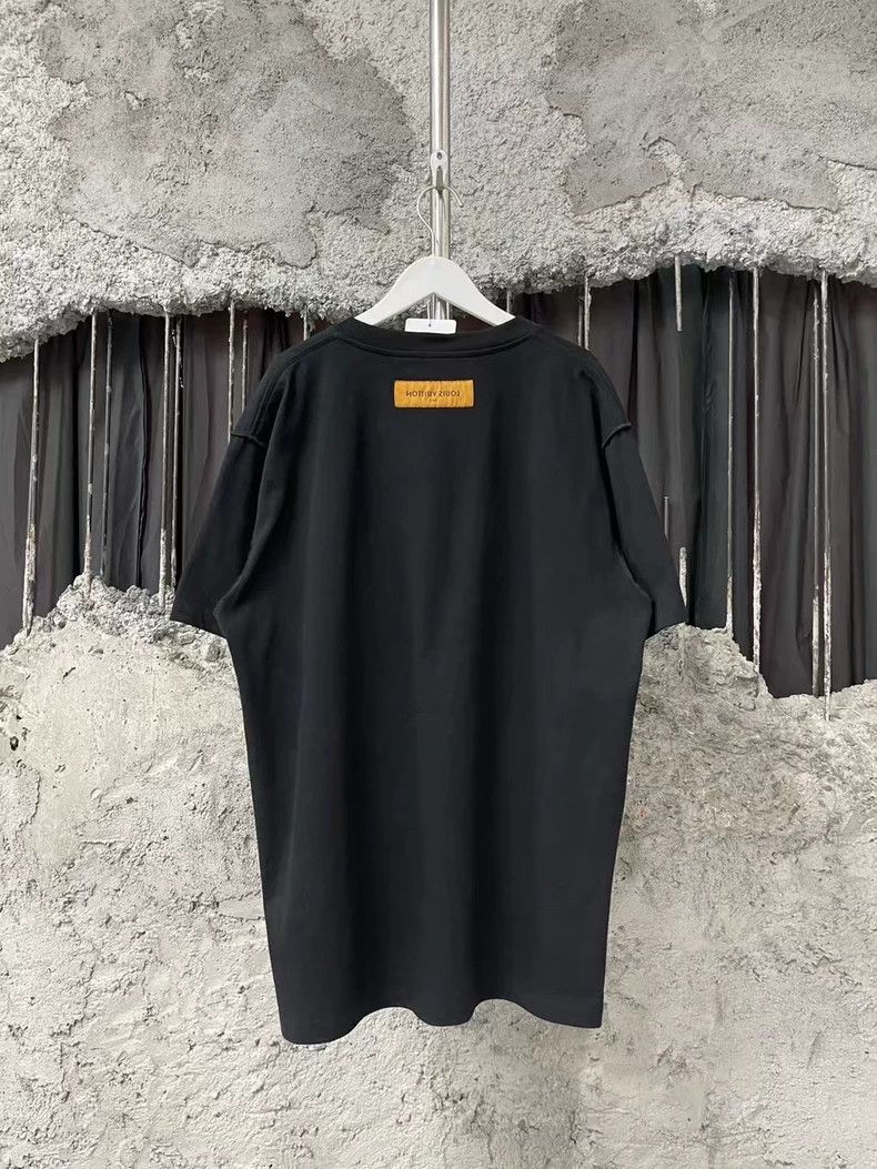 Louis Vuitton Louis Vuitton Black Short Sleeve T-Shirt Size US L / EU 52-54 / 3 - 2 Thumbnail