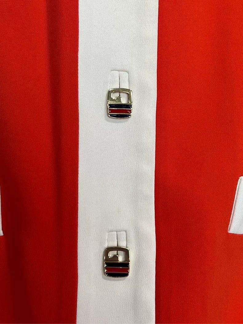 Gucci Gucci Red and White Button Cardigan Size US M / EU 48-50 / 2 - 3 Thumbnail