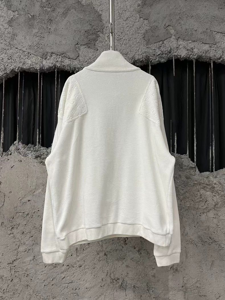 Louis Vuitton Louis Vuitton Half-Zip Velvet Sweatshirt Size US L / EU 52-54 / 3 - 2 Thumbnail