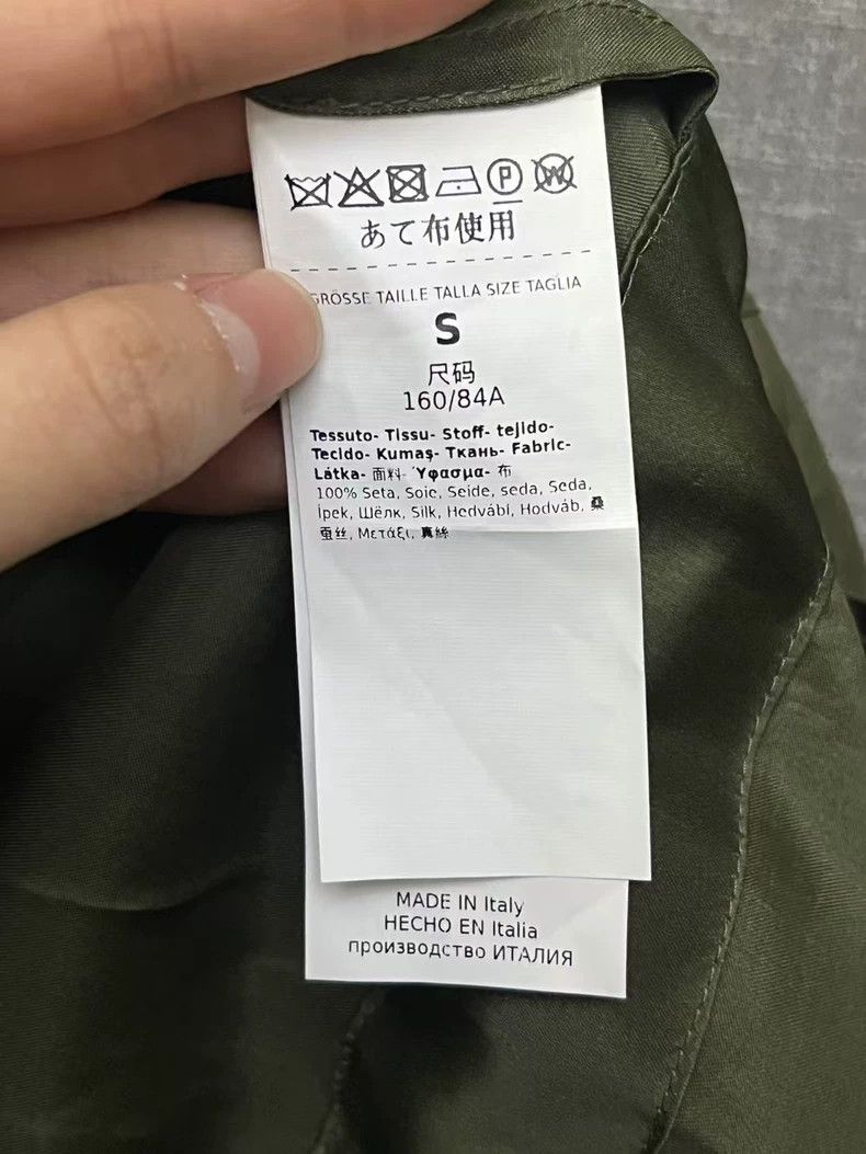 Moncler MaxMara Olive Green Hooded Parka Coat Size US S / EU 44-46 / 1 - 3 Thumbnail
