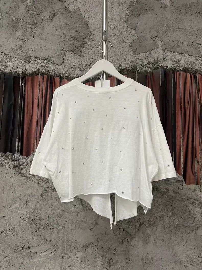Miu Miu Miu Miu Short Sleeve Logo Print Top Size US S / EU 44-46 / 1 - 2 Thumbnail