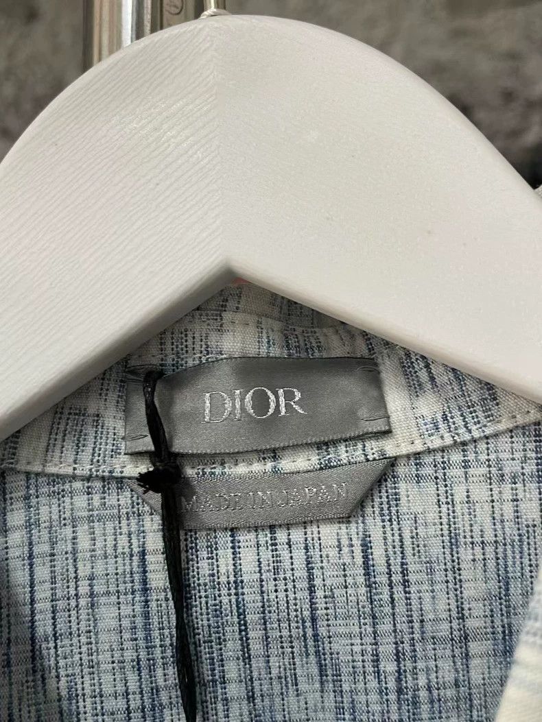 Dior Dior Printed Denim Shirt Jacket New Condition Size US M / EU 48-50 / 2 - 6 Thumbnail