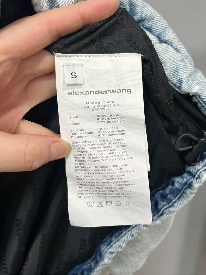 Alexander Wang Alexander Wang Denim Puffer Jacket Size US S / EU 44-46 / 1 - 6 Thumbnail
