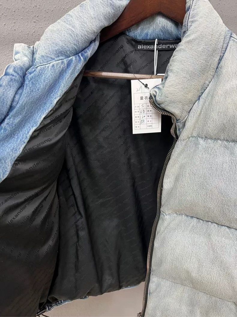 Alexander Wang Alexander Wang Denim Puffer Jacket Size US S / EU 44-46 / 1 - 4 Thumbnail