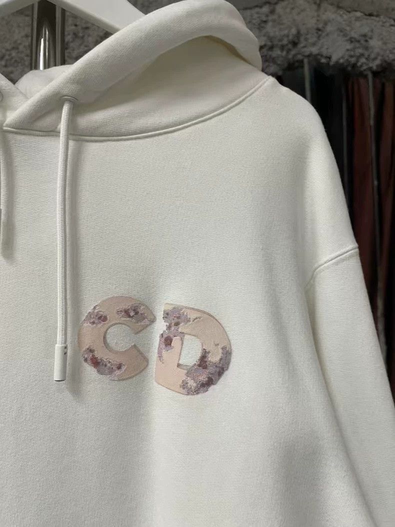Dior Dior Basketball Print Hoodie with Pocket Stain Size US S / EU 44-46 / 1 - 5 Thumbnail