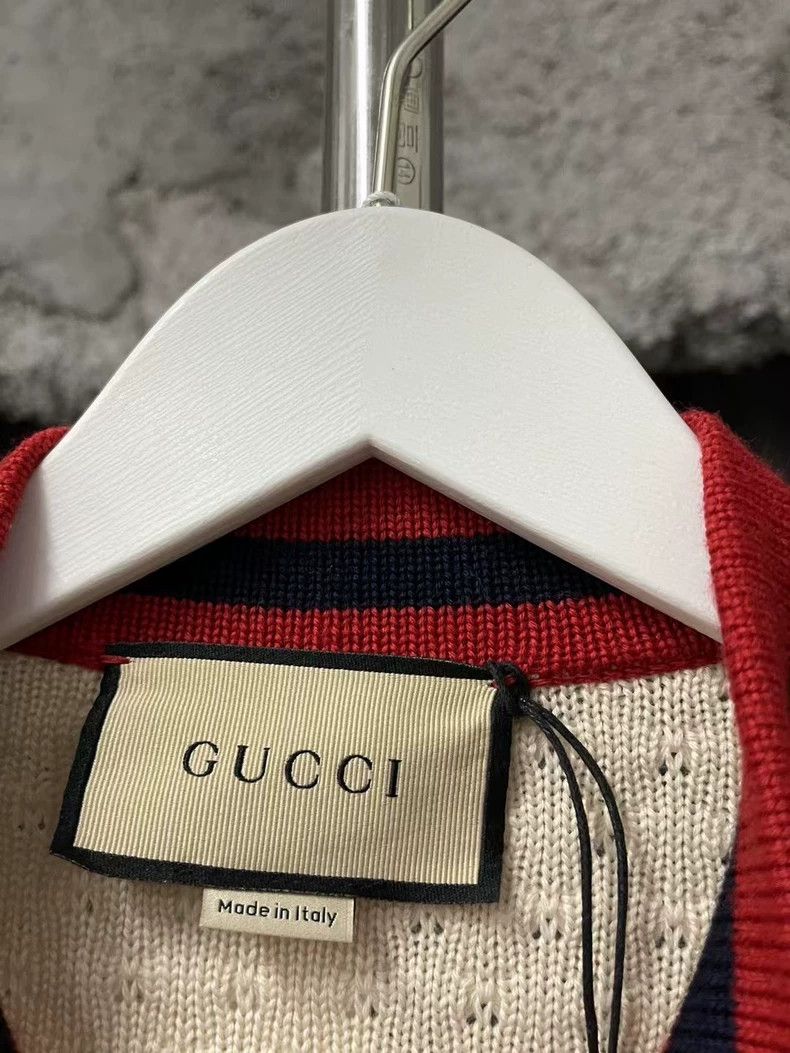 Gucci Gucci Black Red Knit Cardigan Jacket Size US XS / EU 42 / 0 - 5 Thumbnail