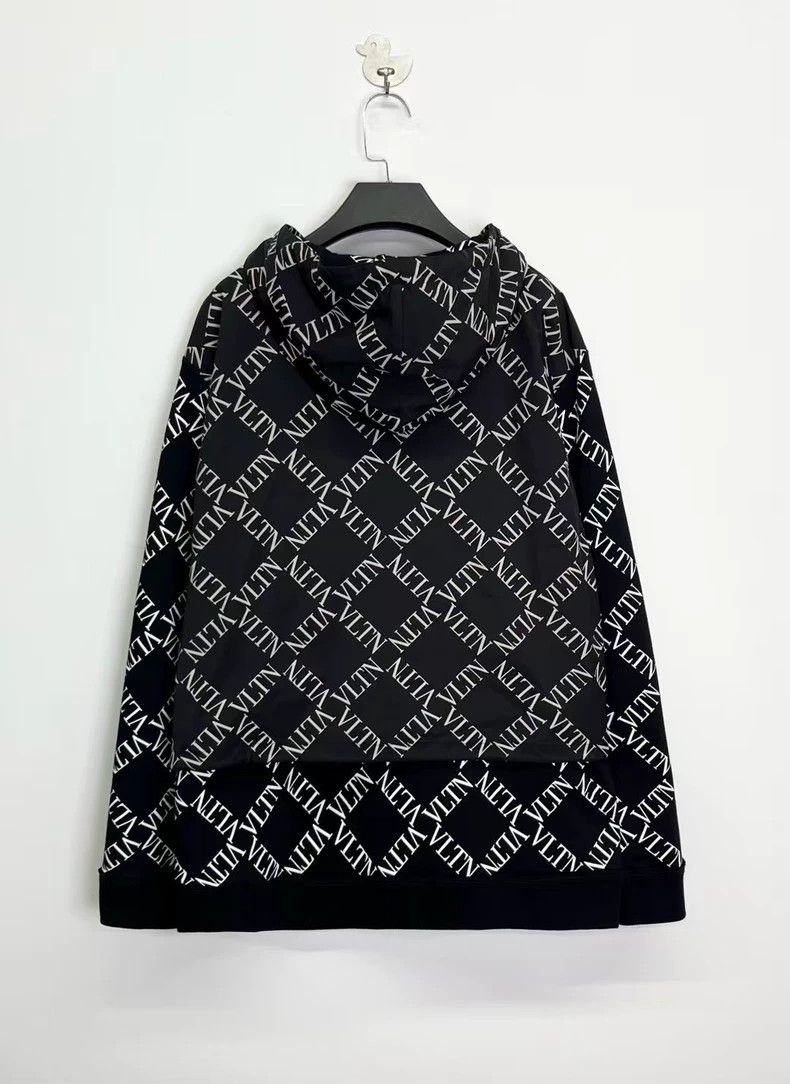 Valentino Valentino Black Logo Hoodie Size US M / EU 48-50 / 2 - 2 Thumbnail