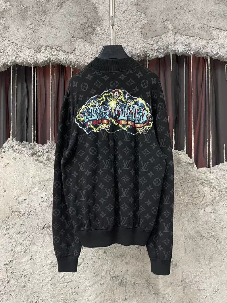 Louis Vuitton Louis Vuitton Sci-Fi Graffiti Wool Jacket Size US M / EU 48-50 / 2 - 2 Thumbnail