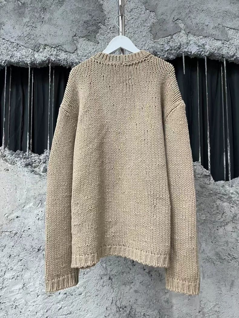 Gucci Gucci Logo Knit Sweater in Light Brown Size US XL / EU 56 / 4 - 2 Thumbnail