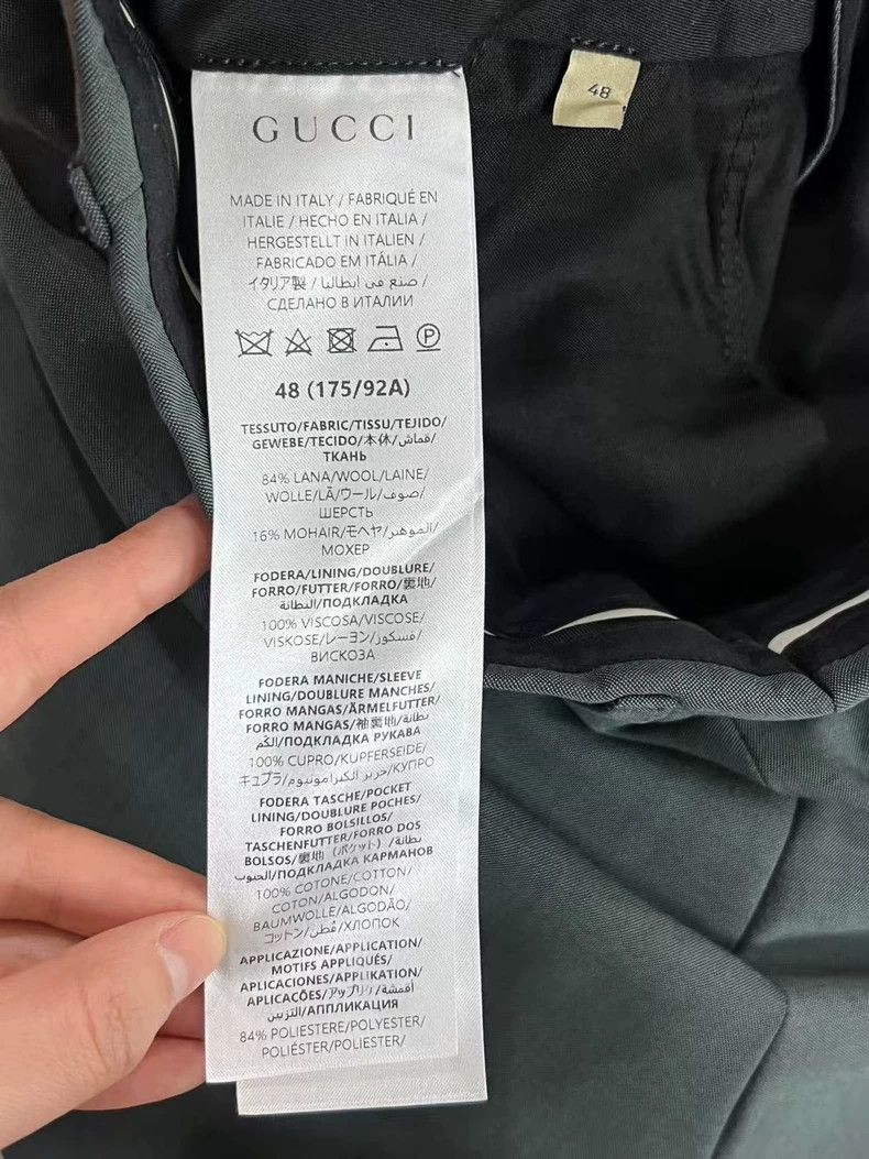 Gucci Gucci Vintage Gray Suit Set Size US M / EU 48-50 / 2 - 8 Thumbnail