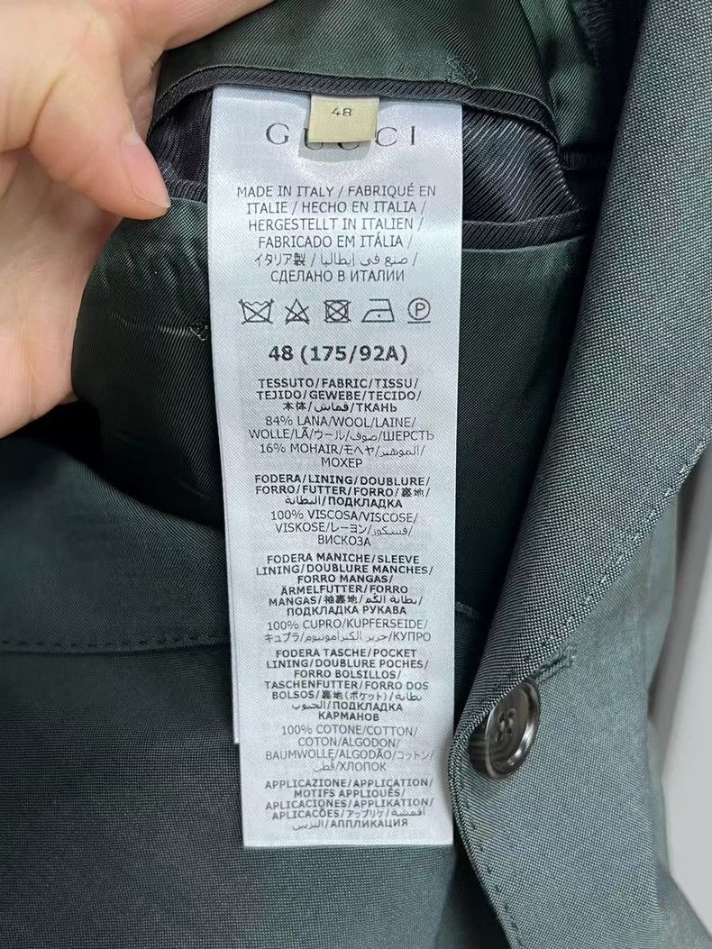 Gucci Gucci Vintage Gray Suit Set Size US M / EU 48-50 / 2 - 5 Thumbnail