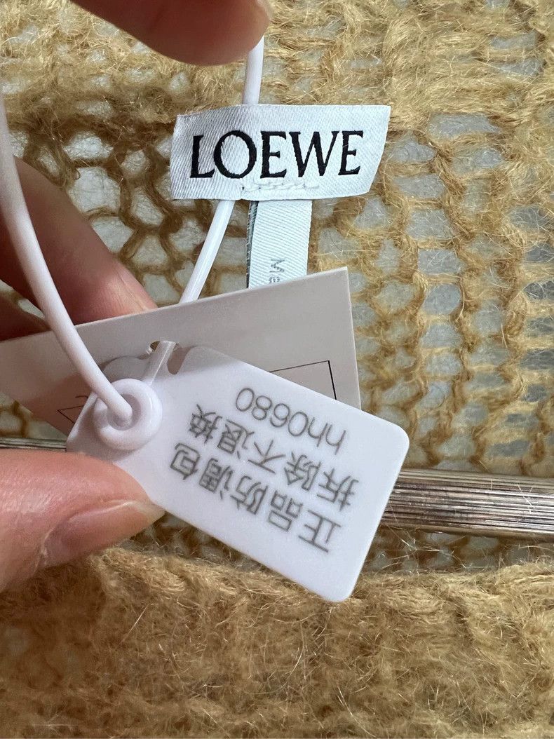 Loewe Loewe Kaichi Hollow Logo Mohair Sweater Size US S / EU 44-46 / 1 - 5 Thumbnail