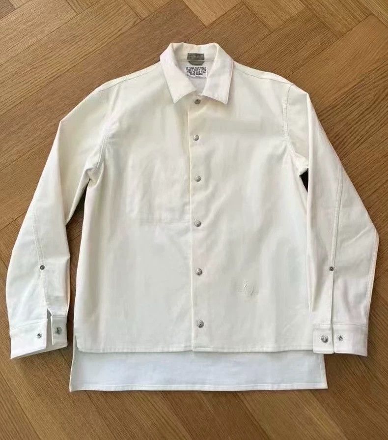 Dior Dior Travis Scott Embroidered Velvet Shirt Jacket Size US L / EU 52-54 / 3 - 2 Thumbnail